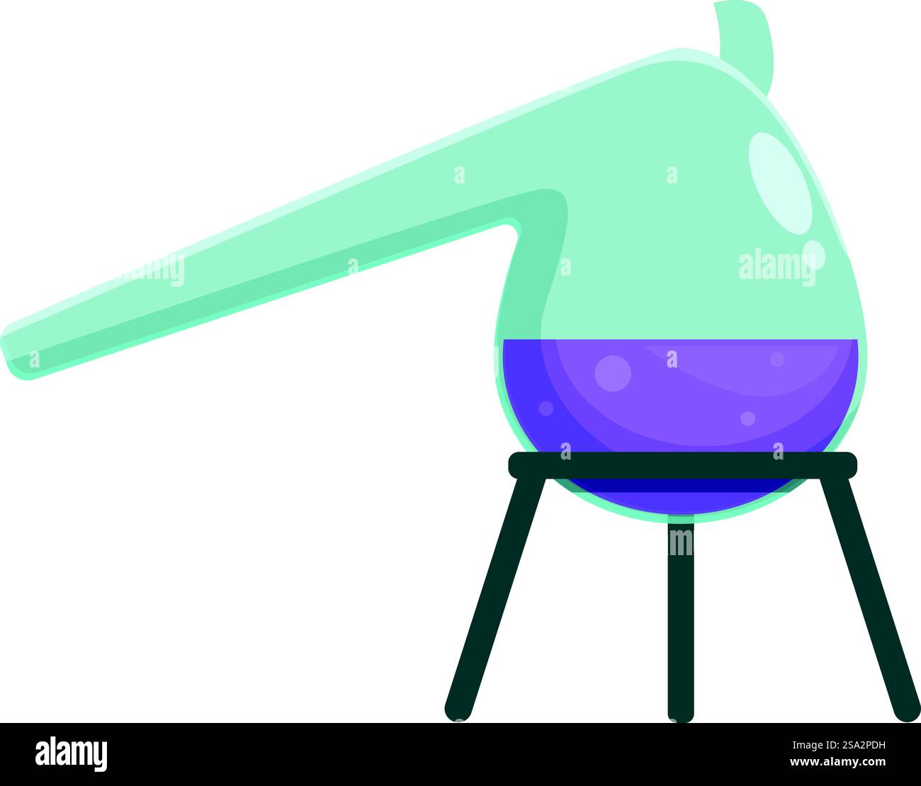 Alchemist energy pot icon cartoon vector. Potion fantasy. Ingredient ...