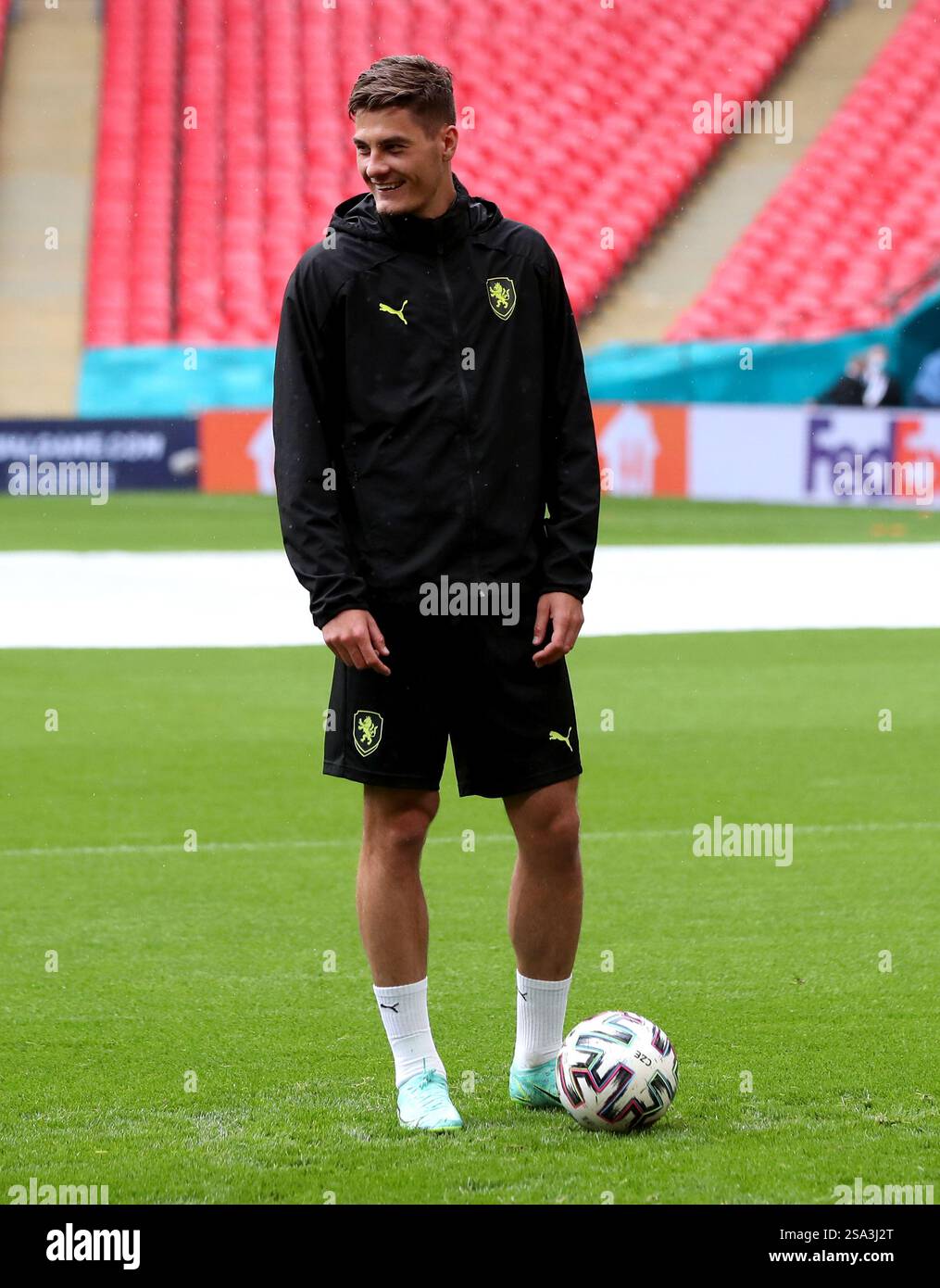 File photo dated 21062021 of Czech Republic's Patrik Schick who is