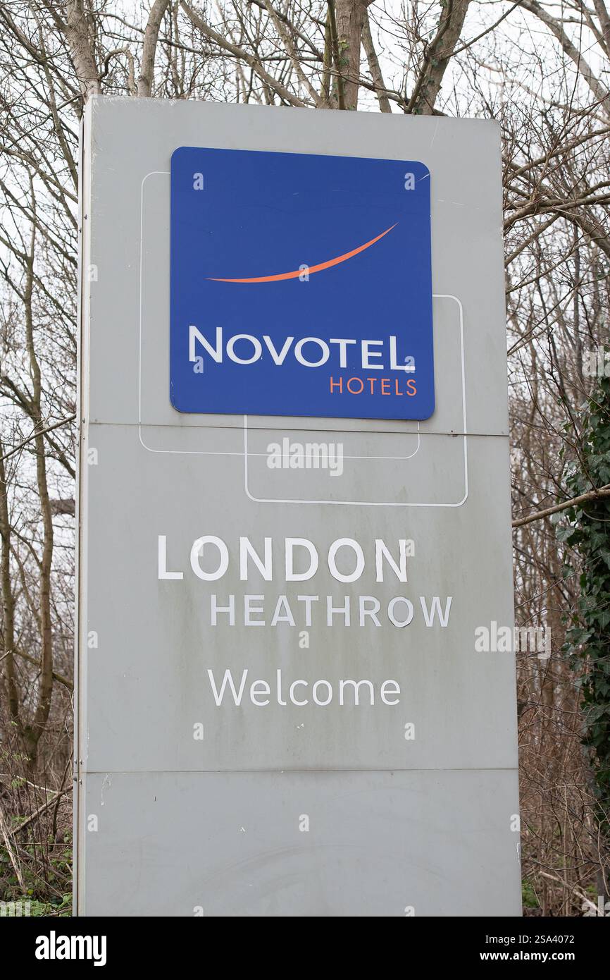 West Drayton UK 28th January 2025 The Novotel London Heathrow west-drayton-uk-28th-january-2025-the-novotel-london-heathrow