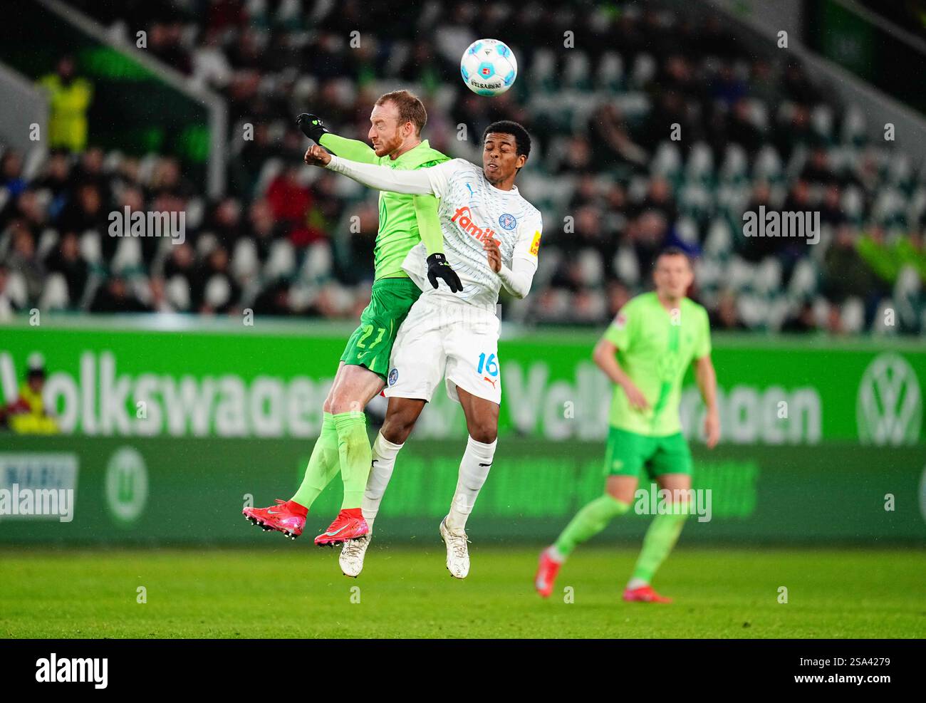 Wolfsburg, Germany. 24th Jan, 2025. January 24 2025: Maximilian Arnold ...