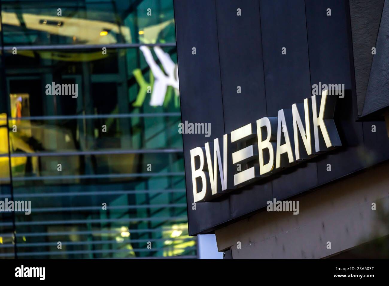 BW Bank Stuttgart. // 28.01.2025: Stuttgart, Baden-Württemberg ...