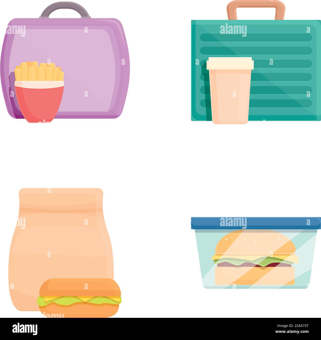 Meal solutions Stock Vector Images - Alamy