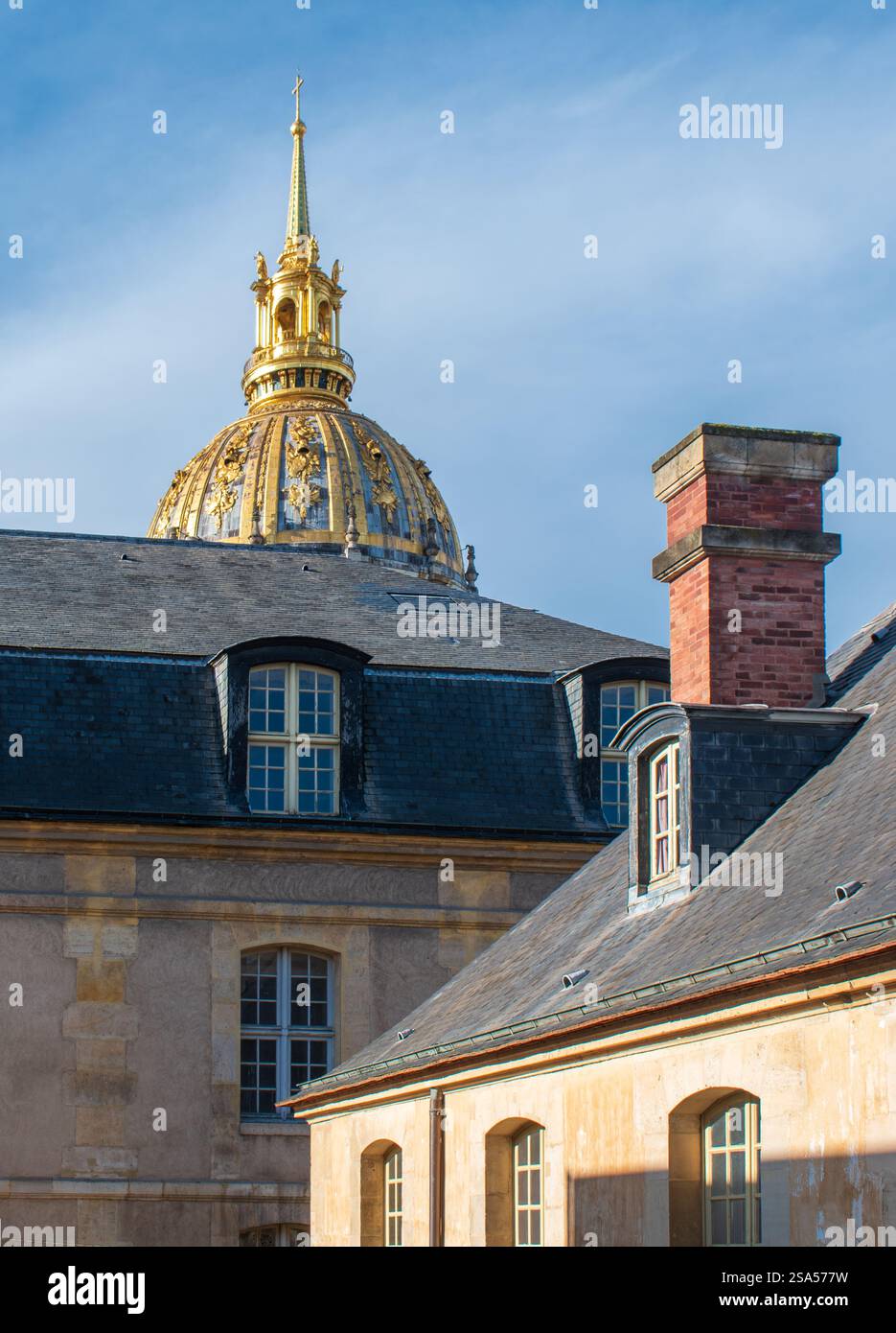 Invalides dome in paris hi-res stock photography and images - Alamy