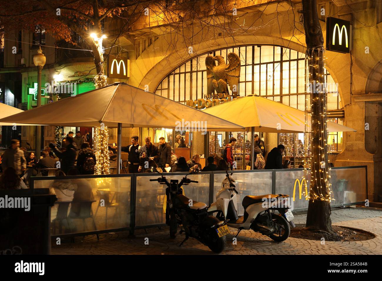 The exterior view of McDonald’s Imperial,the most beautiful McDonald’s ...