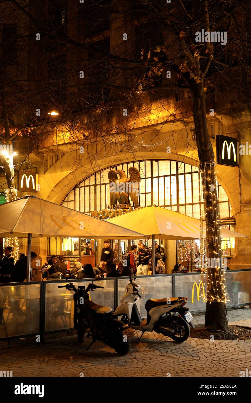 The exterior view of McDonald’s Imperial,the most beautiful McDonald’s ...