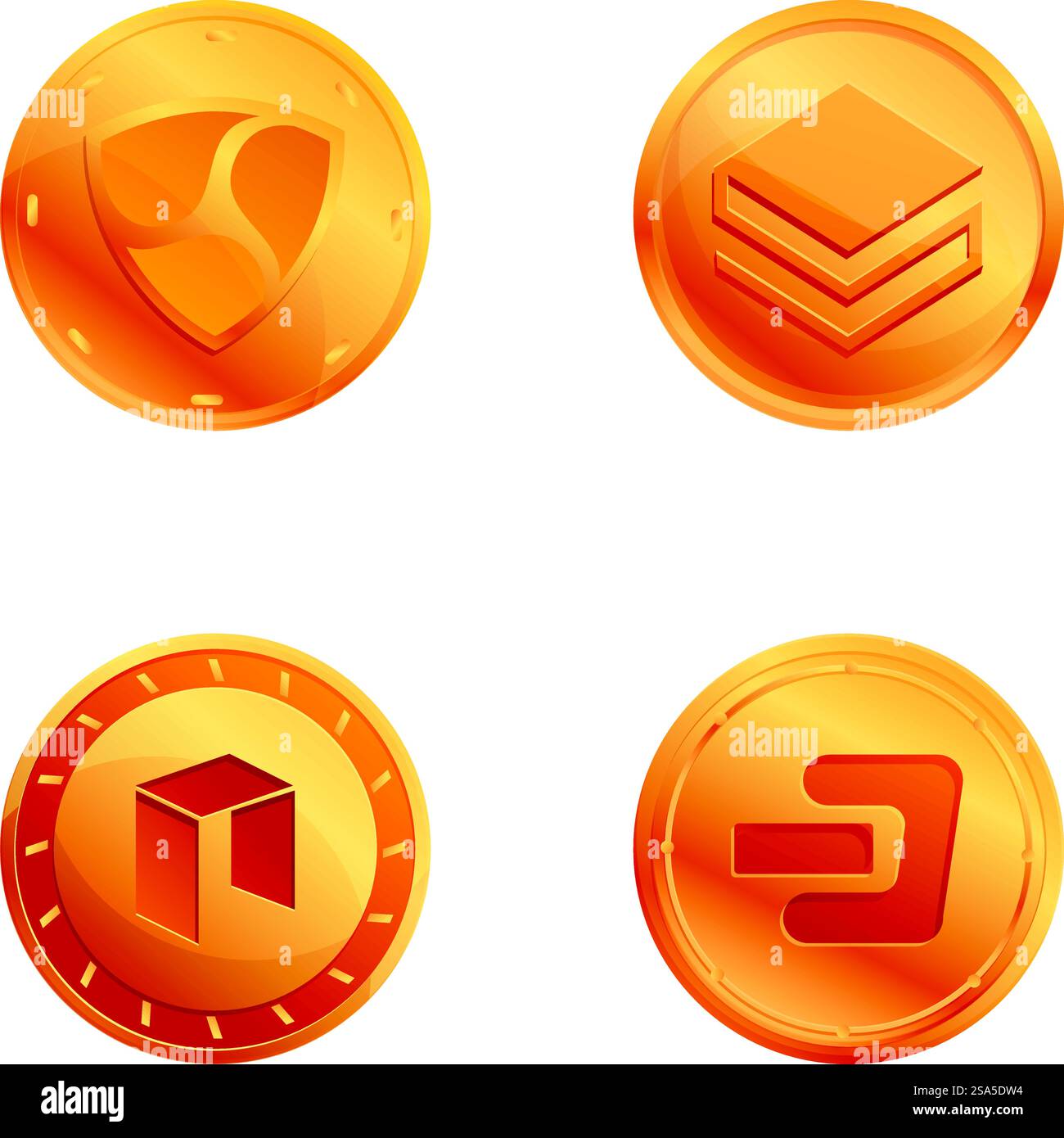 Crypto currency 3d logo Cut Out Stock Images & Pictures - Page 3 - Alamy