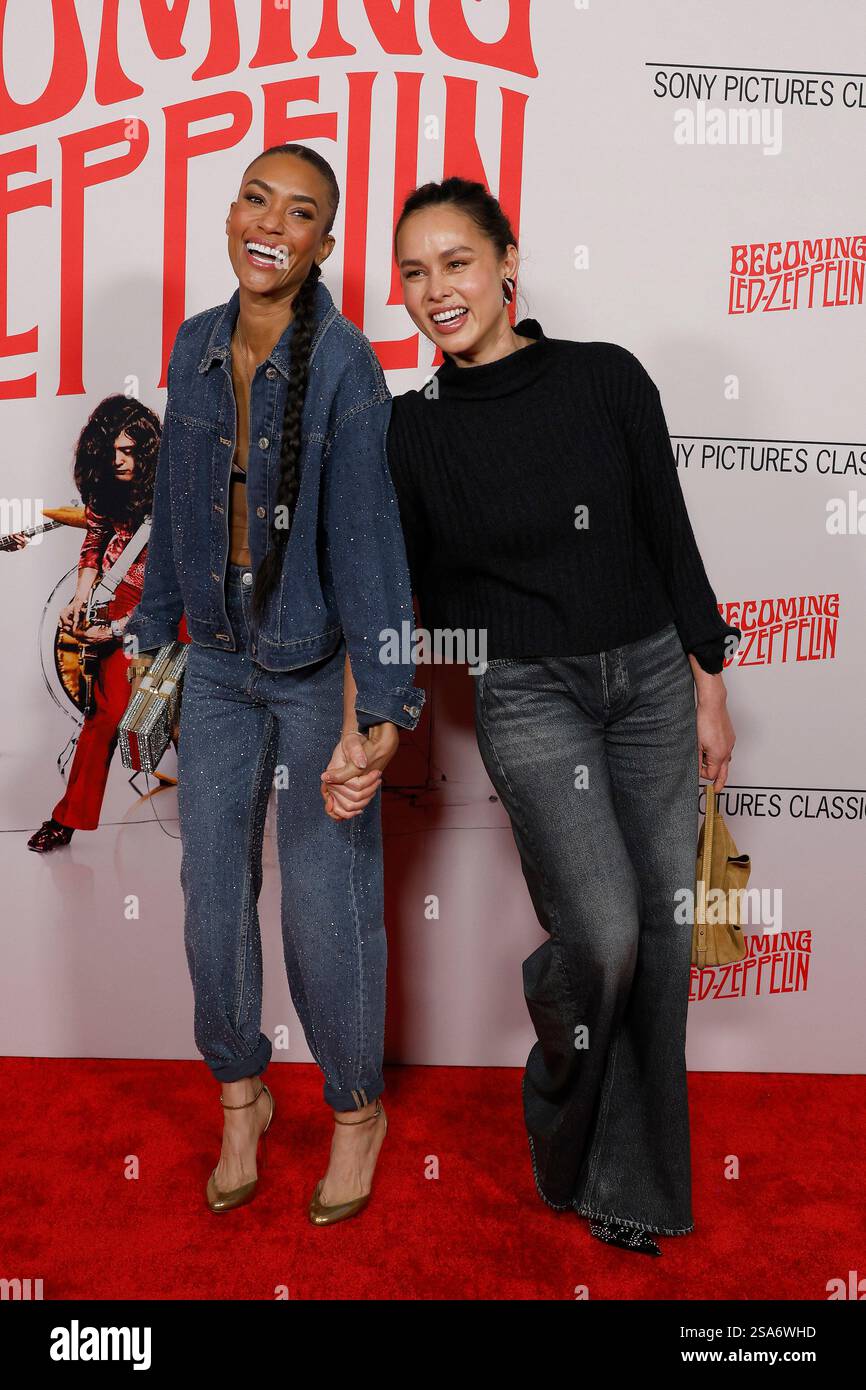 January 27, 2025, Los Angeles, California, USA: Annie Ilonzeh, Anna ...