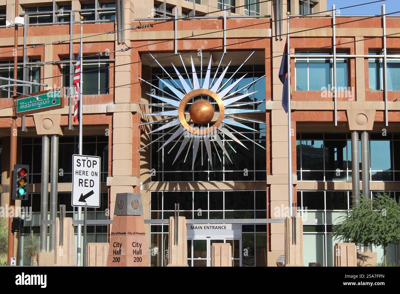 Phoenix City Hall Stock Photo
