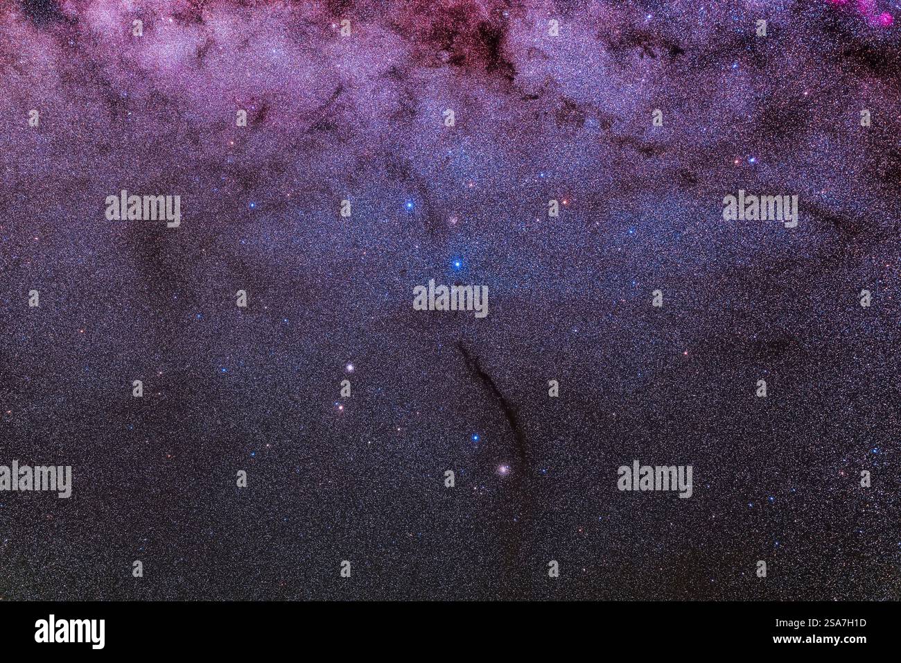 Planet Musca Small constellation of Musca the Fly below the Southern Cross, whose ...