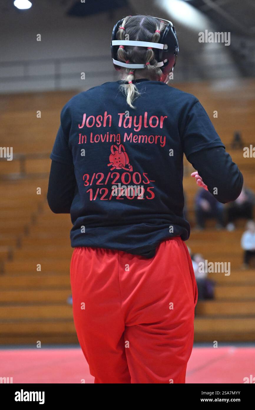 Westerville, Ohio, United States. 28th January, 2024. An Otterbein