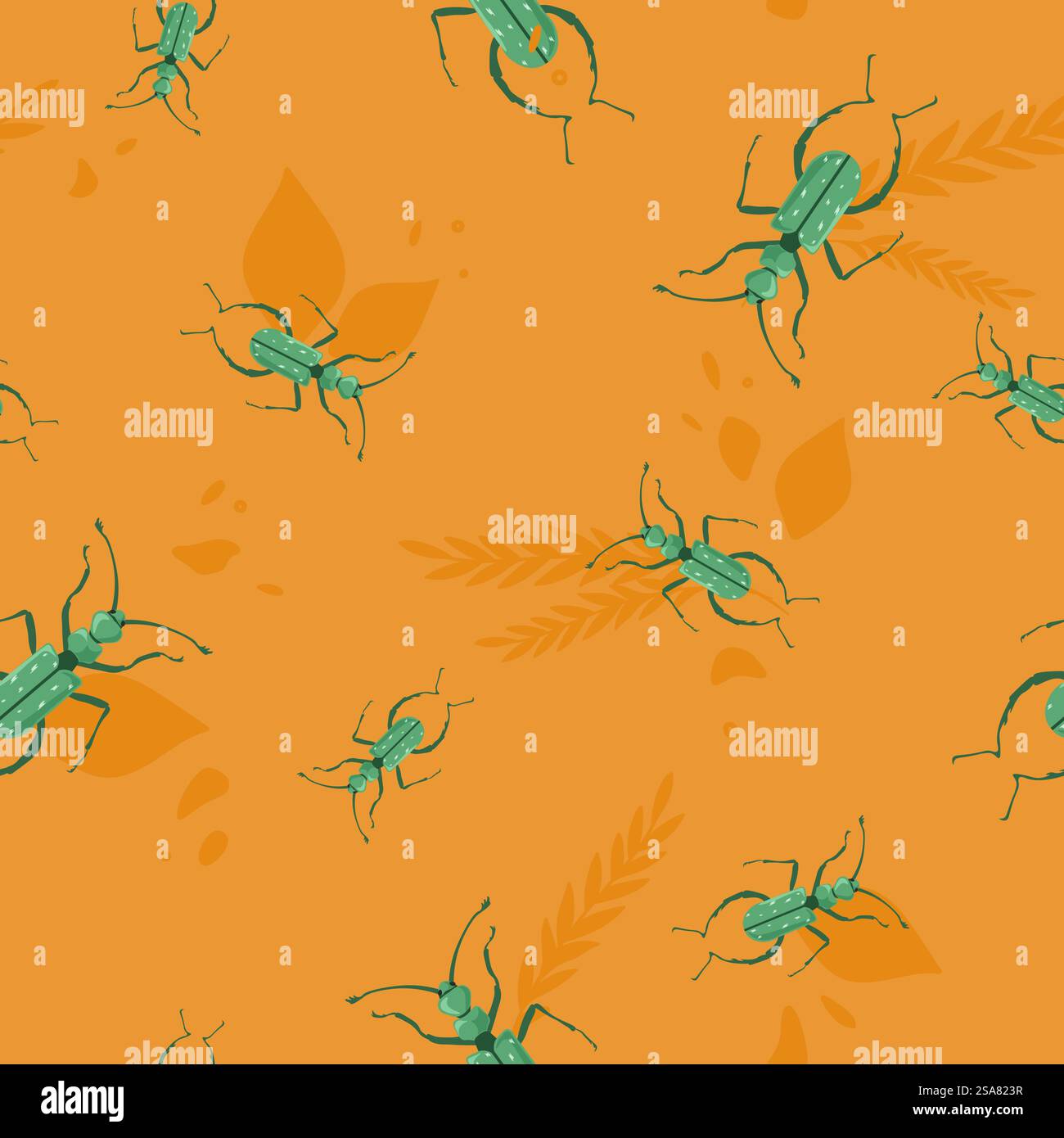 Locust herb Stock Vector Images - Alamy