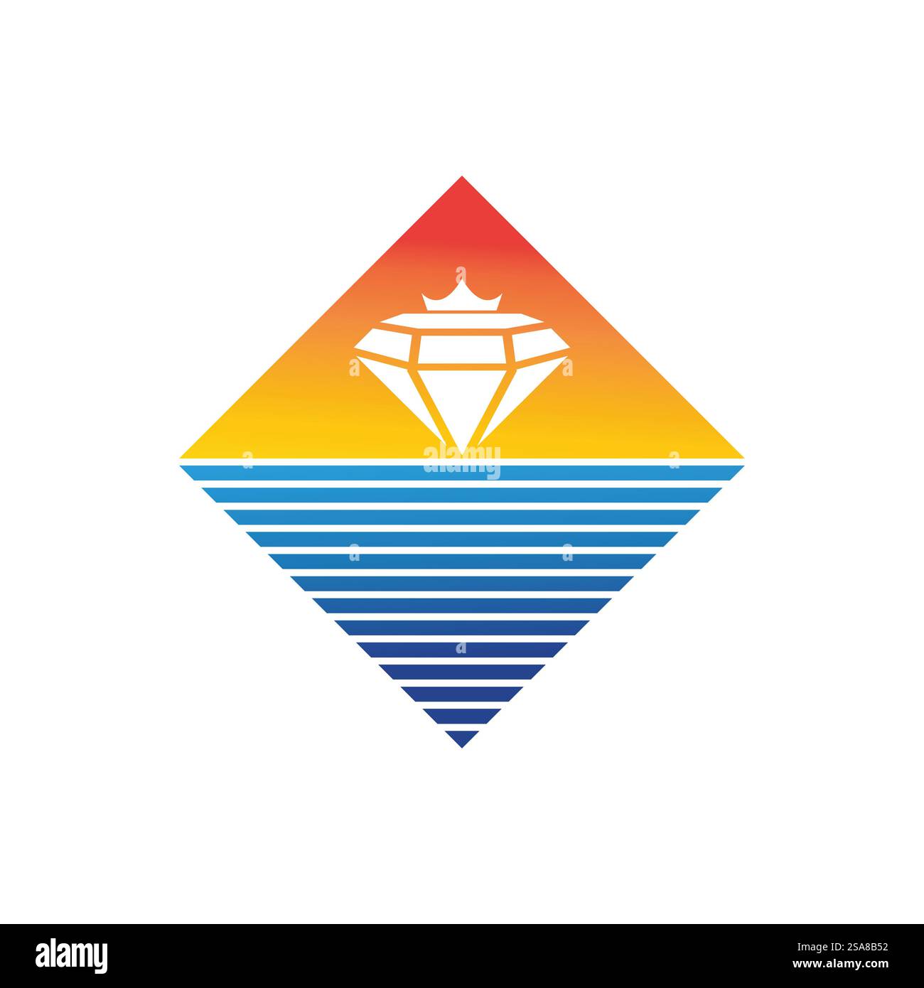 Diamond logo vector template symbol design Stock Vector Image & Art - Alamy