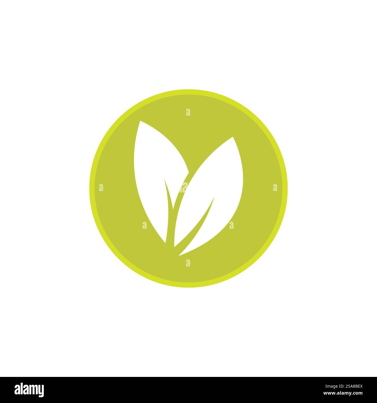 Leaf logo vector template element symbol design Stock Vector Image ...