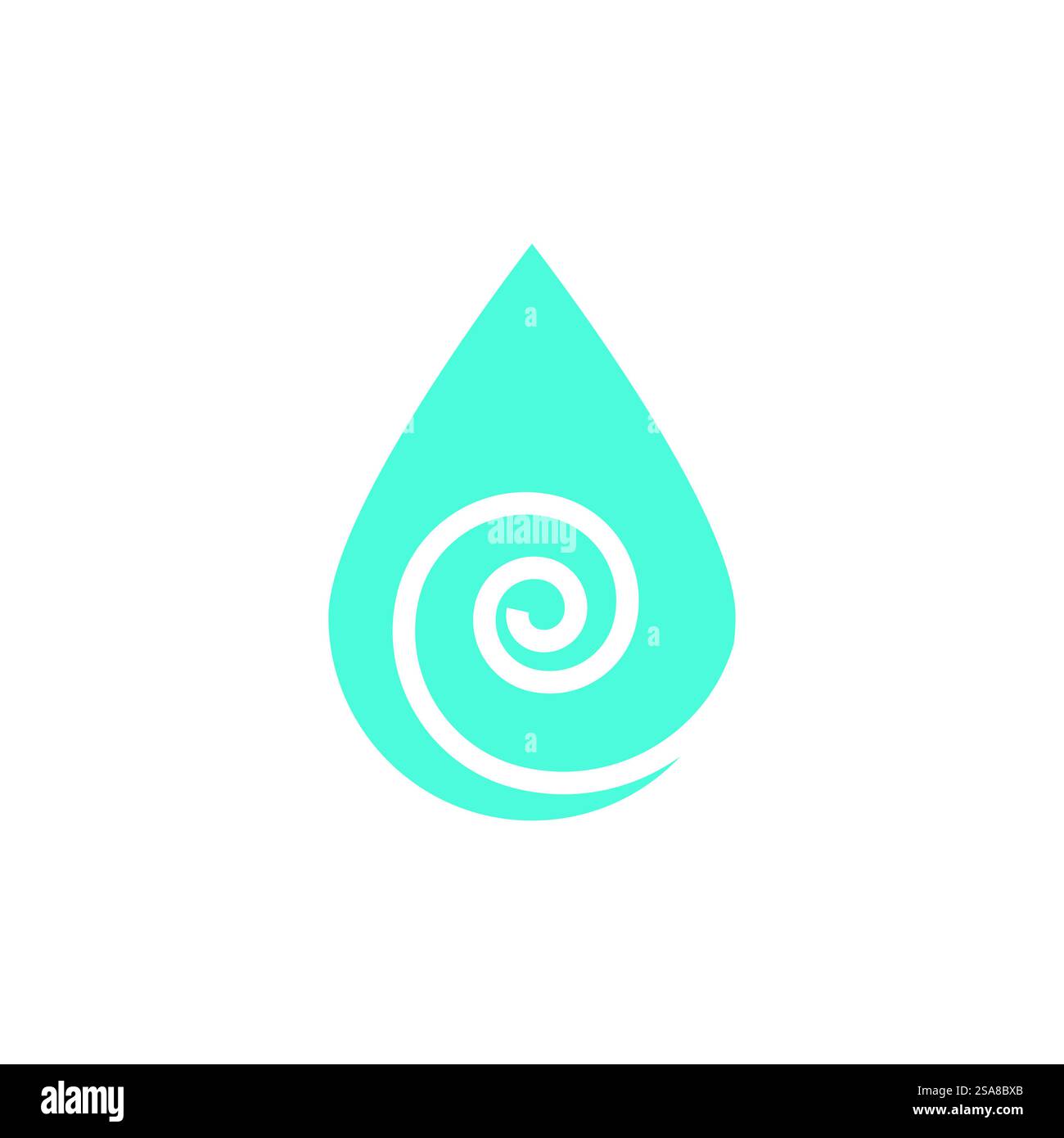 Water drop illustration logo vector design Stock Vector Image & Art - Alamy