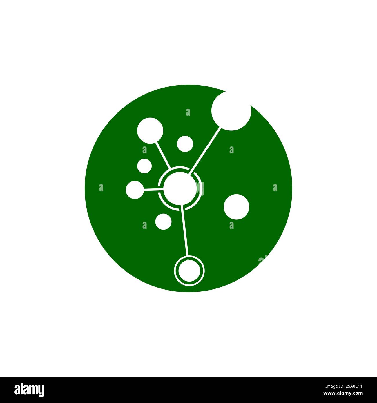 Molecule logo vector template element and symbol Stock Vector Image ...