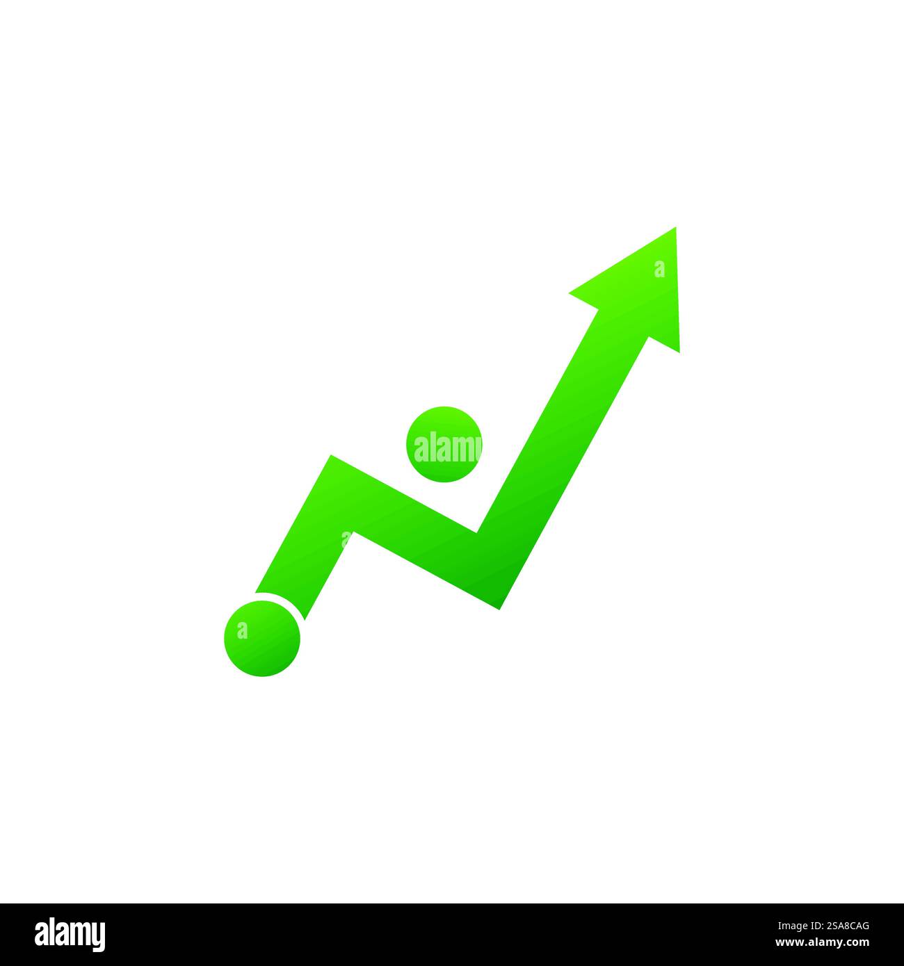 Arrow ilustration logo vector template Stock Vector