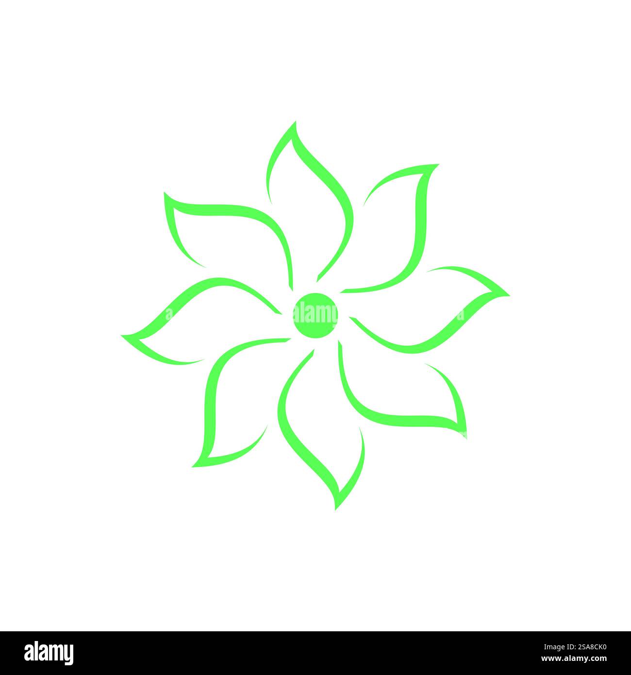 Green leaf logo vector element symbol template Stock Vector Image & Art ...