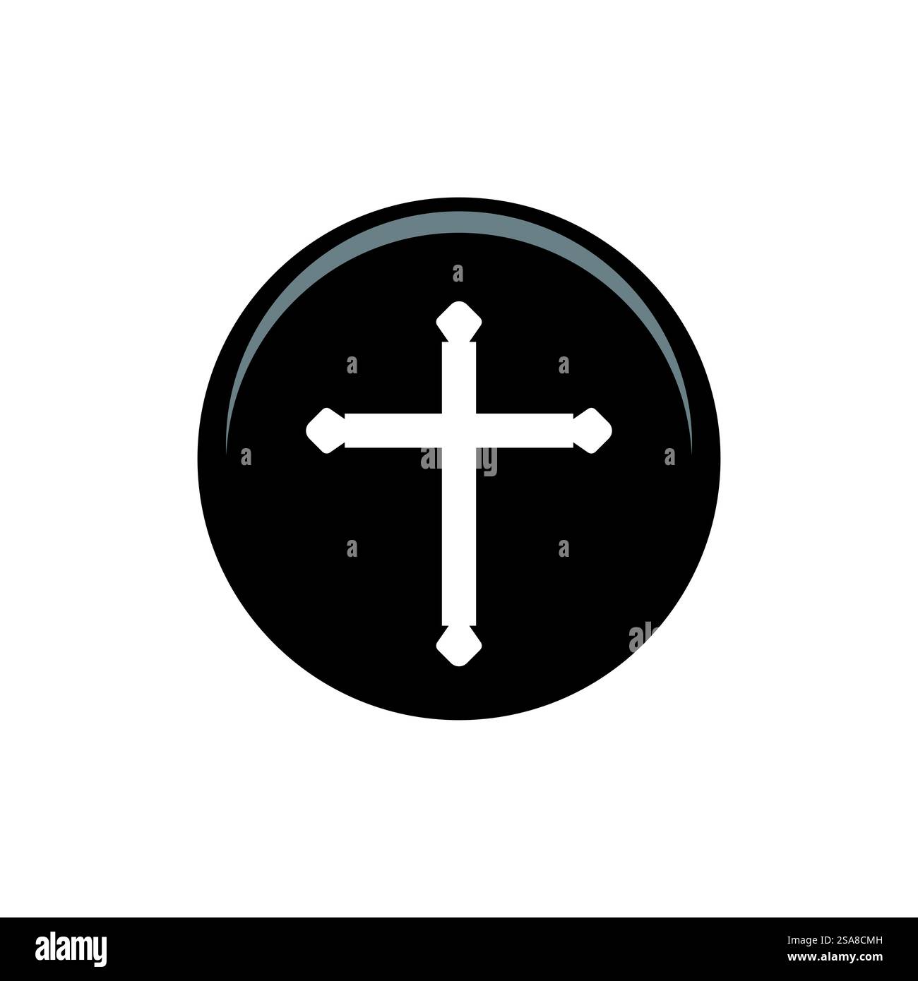 Church logo vector ilustration template Stock Vector