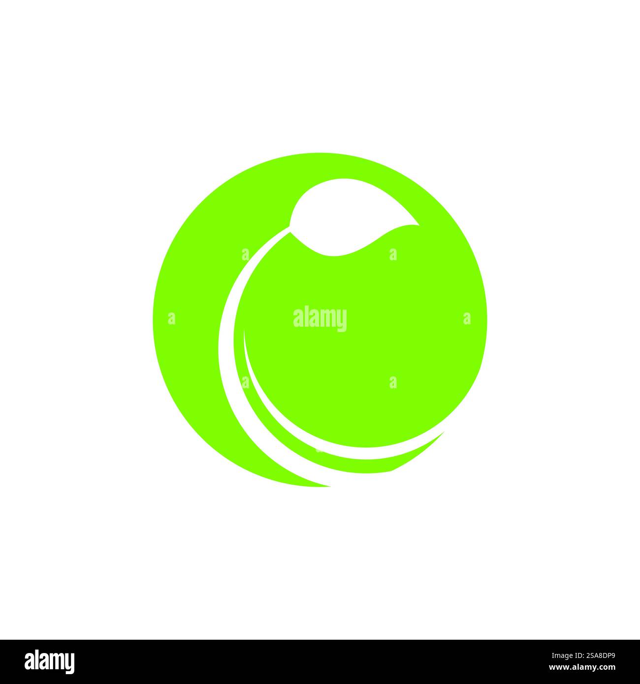 Green leaf logo vector template element symbol design Stock Vector ...