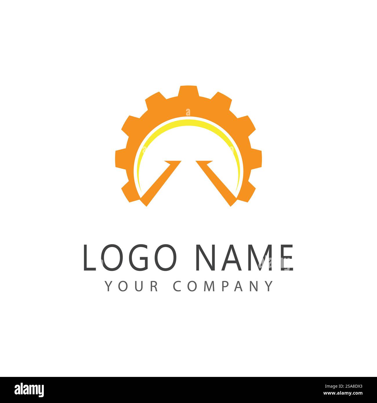 Gear logo vector template symbol design Stock Vector Image & Art - Alamy