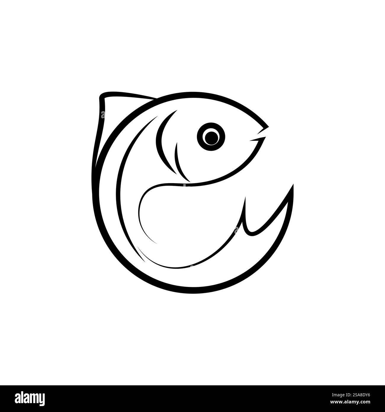 Fisherman element Cut Out Stock Images & Pictures - Alamy