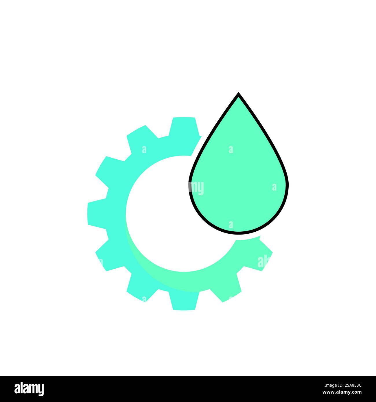 Water drop illustration logo vector design Stock Vector Image & Art - Alamy