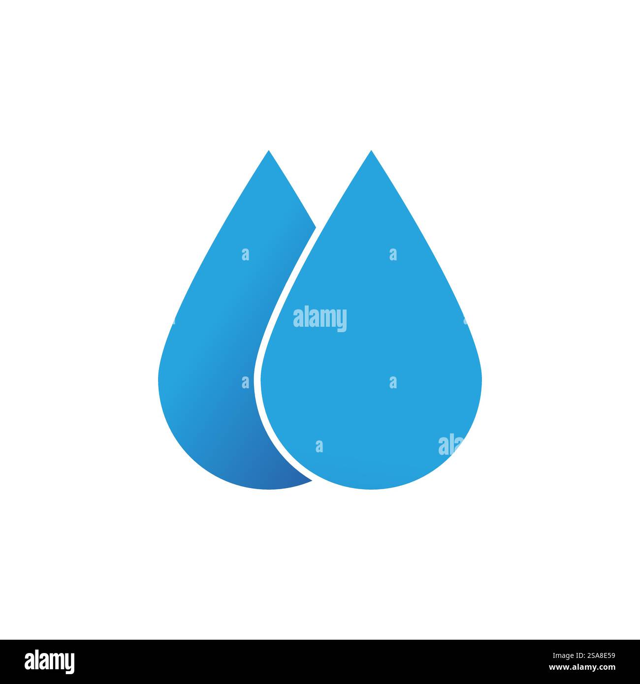 Water drop illustration logo vector design Stock Vector Image & Art - Alamy