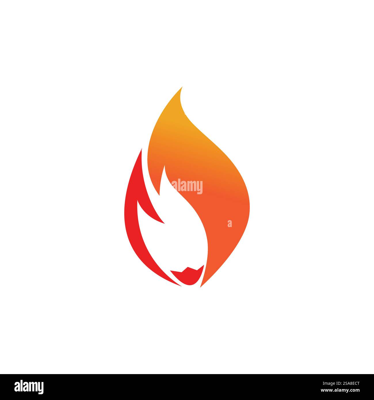 Fire flame vector illustration design template Stock Vector Image & Art ...