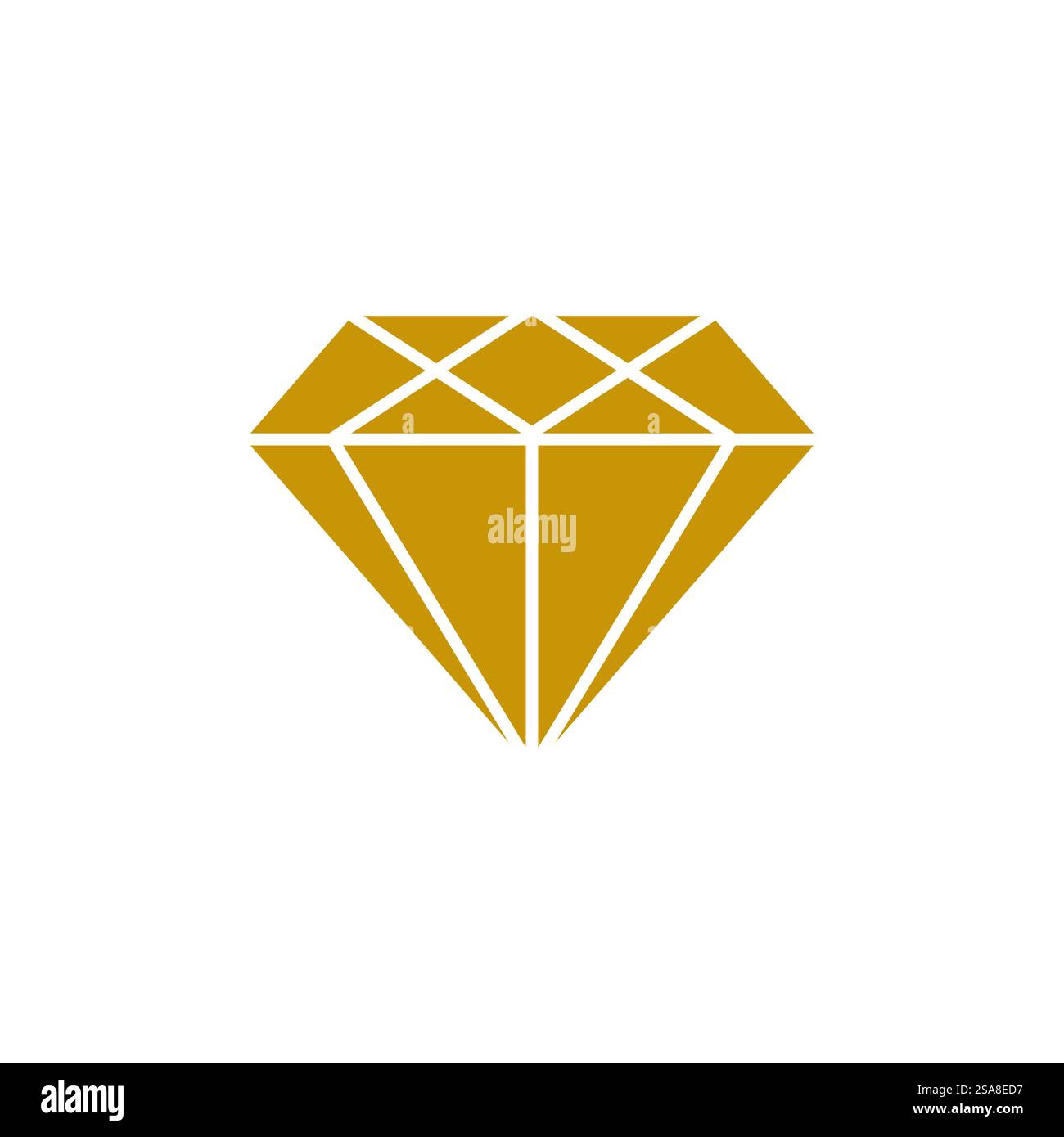 Diamond logo vector template and symbol Stock Vector