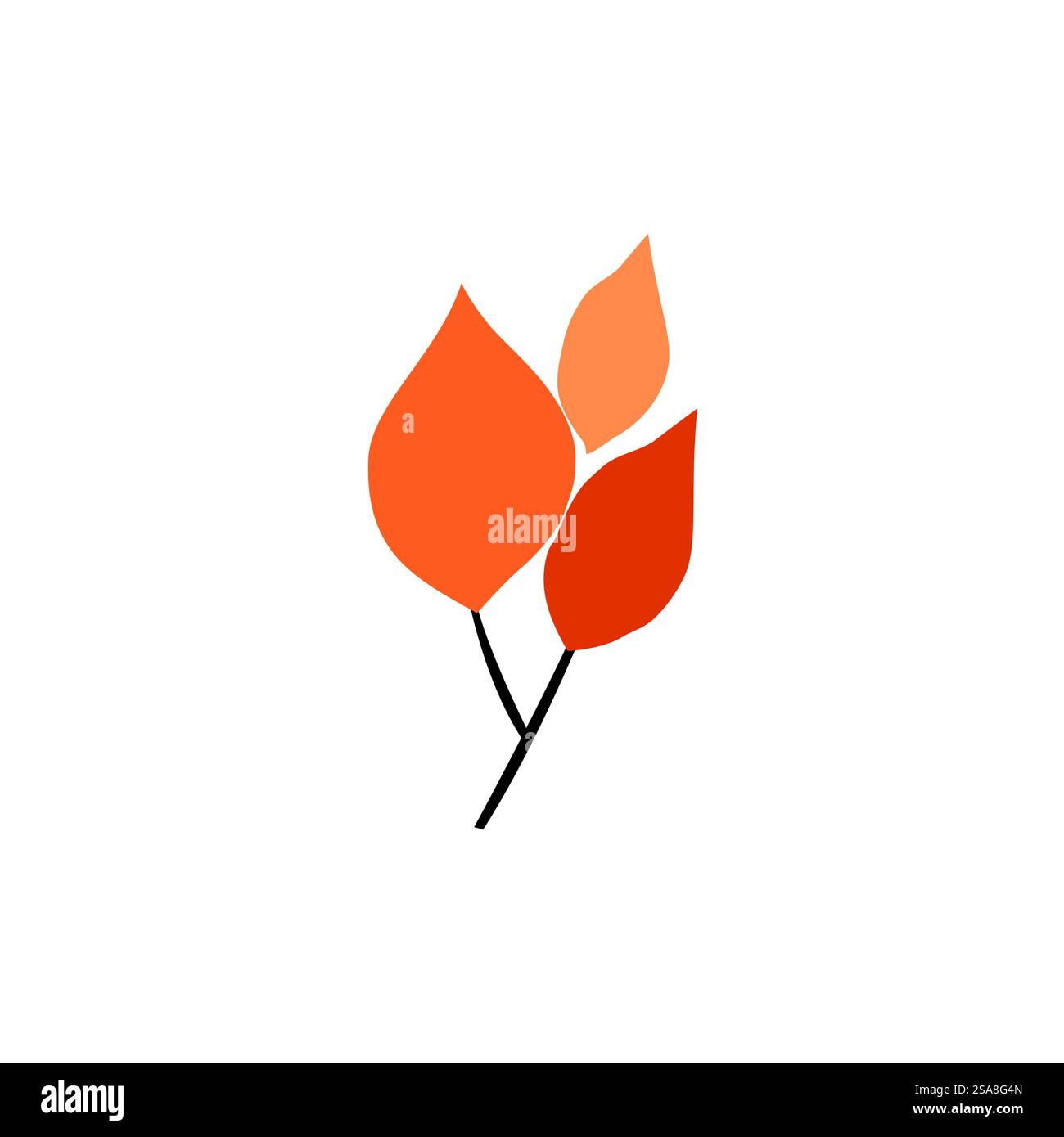 Green leaf logo vector element symbol template Stock Vector Image & Art ...