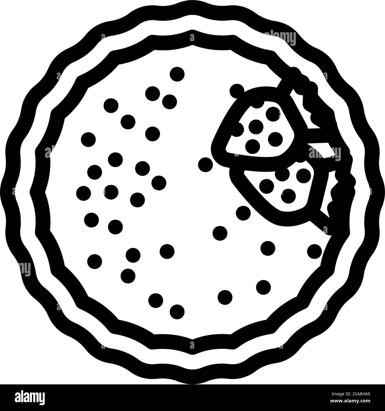 creme brulee french cuisine line icon vector. creme brulee french