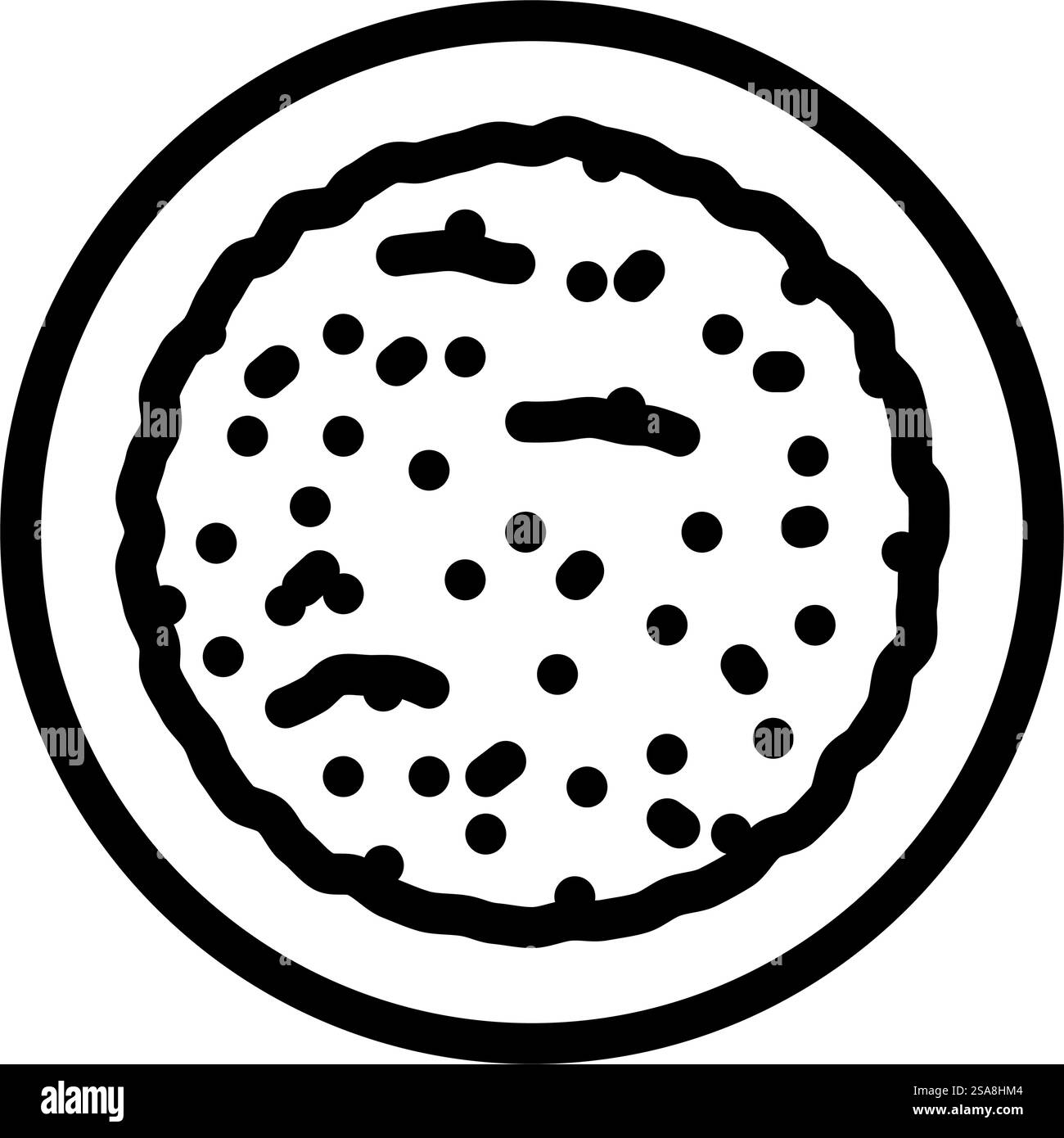 mexican rice mexican cuisine line icon vector. mexican rice mexican ...