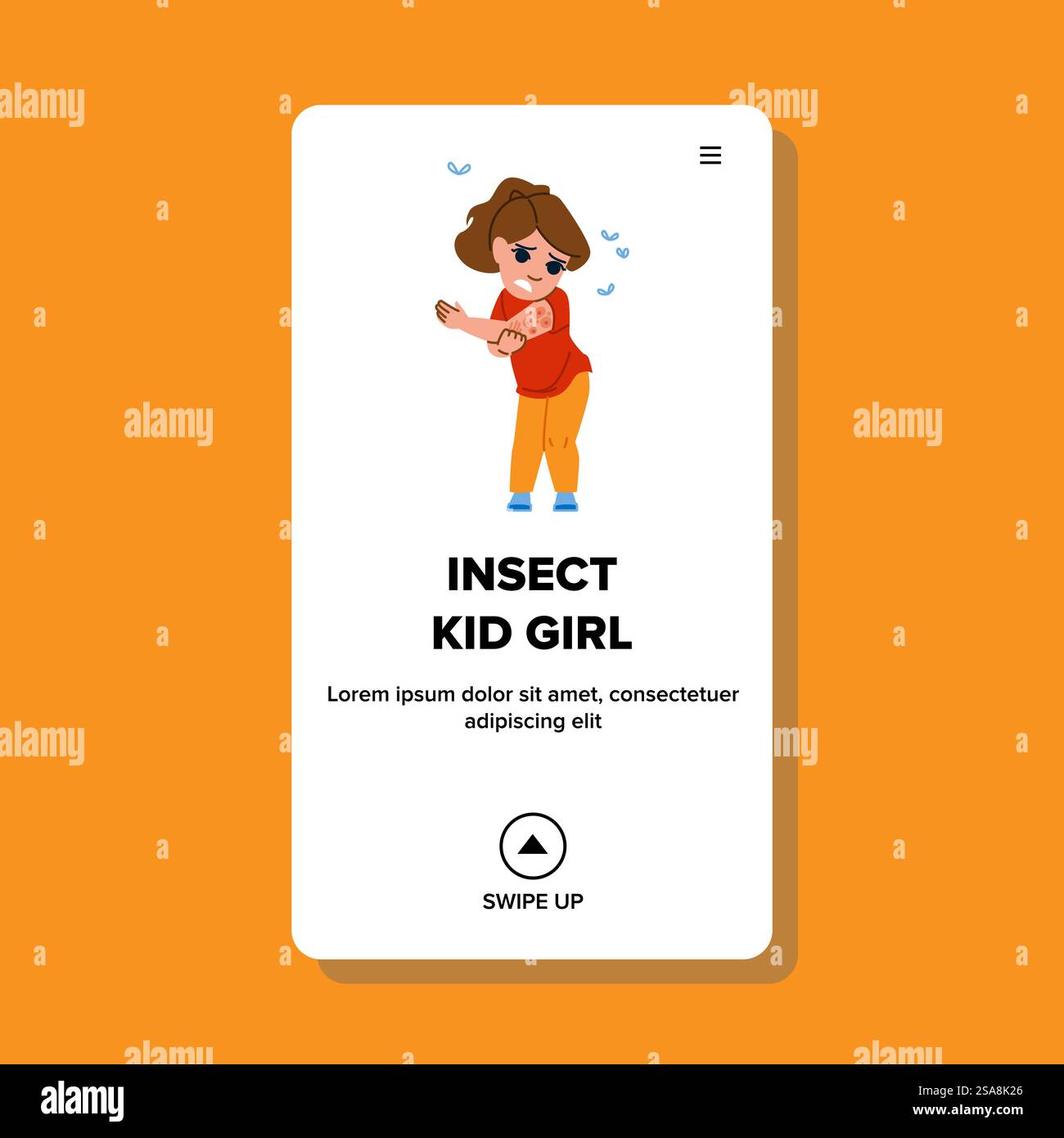 children insect kid girl vector. s nature, bug child, pink set children ...