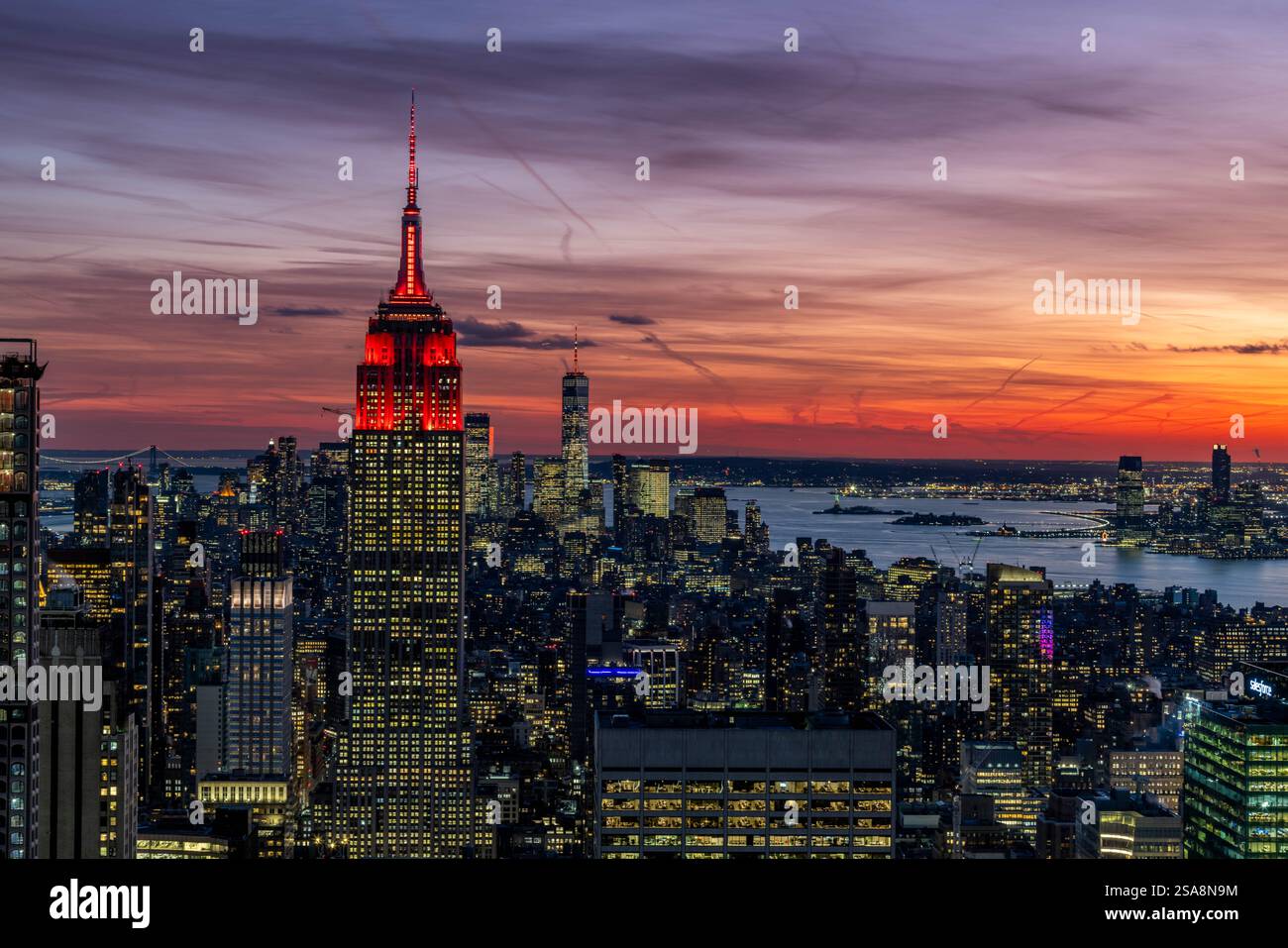 empire state building chinese new year