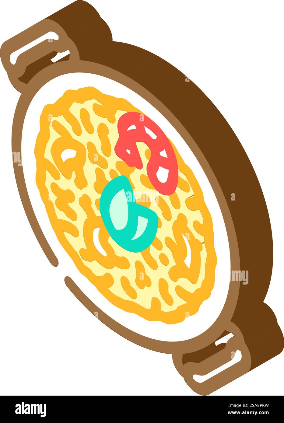 Spanish tortilla omelet Stock Vector Images - Alamy