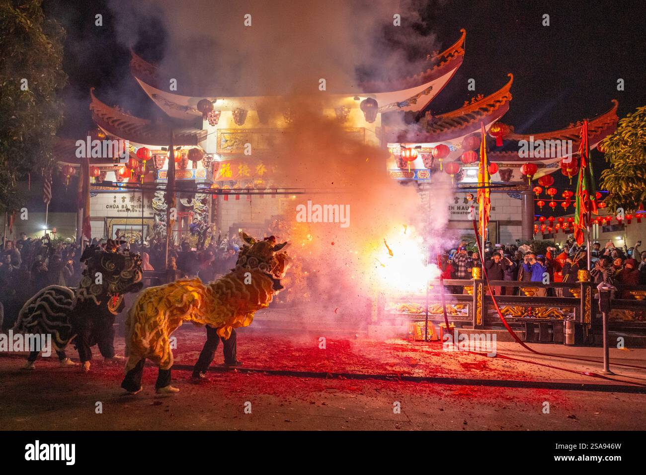 where do people celebrate chinese new year