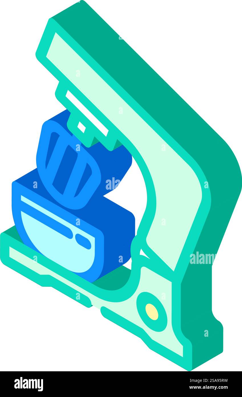 mixer restaurant equipment isometric icon vector. mixer restaurant ...