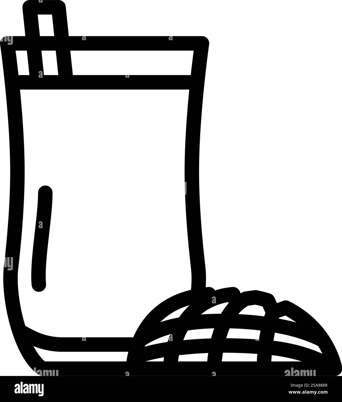 mango lassi indian cuisine line icon vector. mango lassi indian cuisine ...