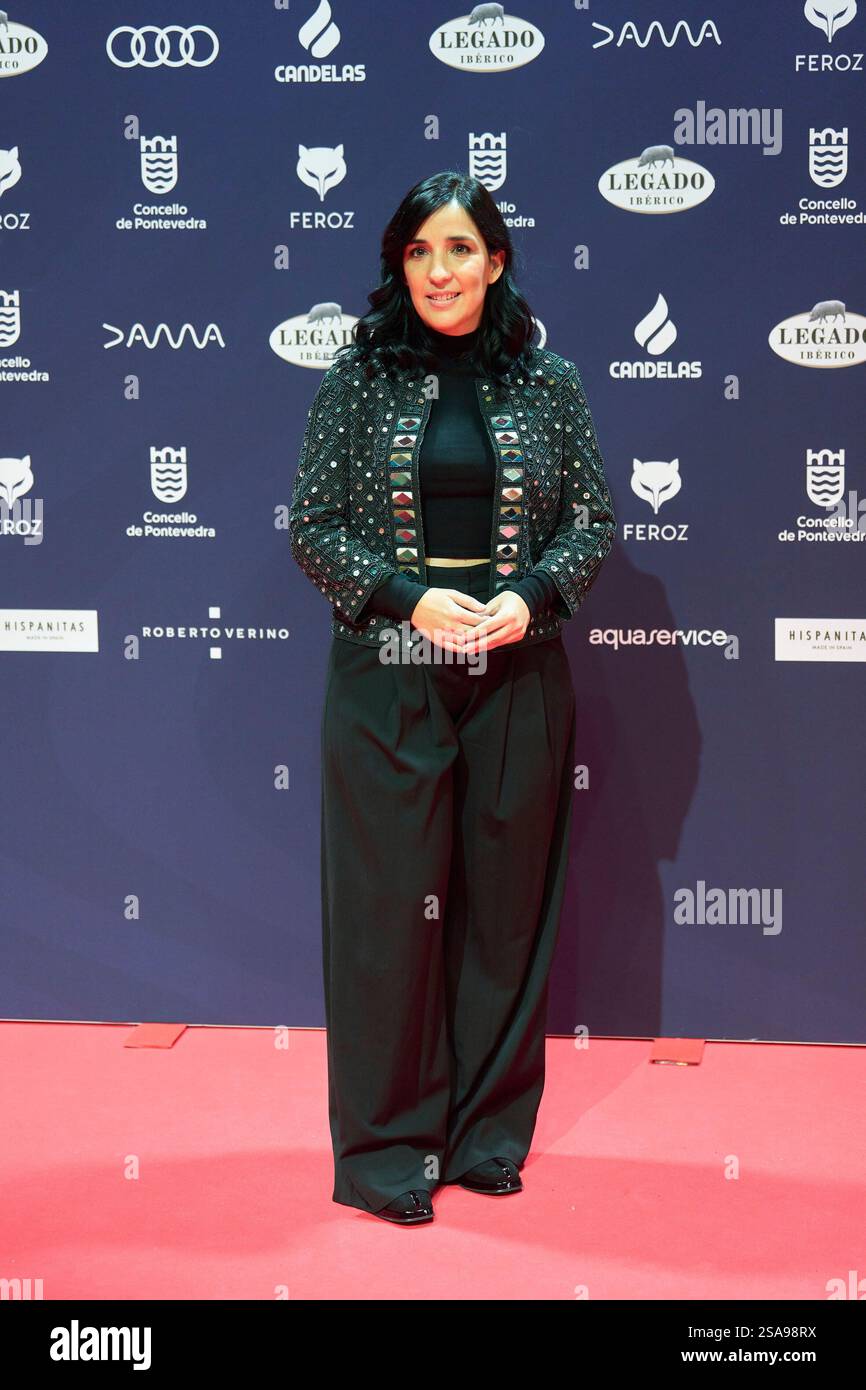 Alauda Ruiz de Azua attends 'Feroz Awards' 2025 Red Carpet at Pazo de ...