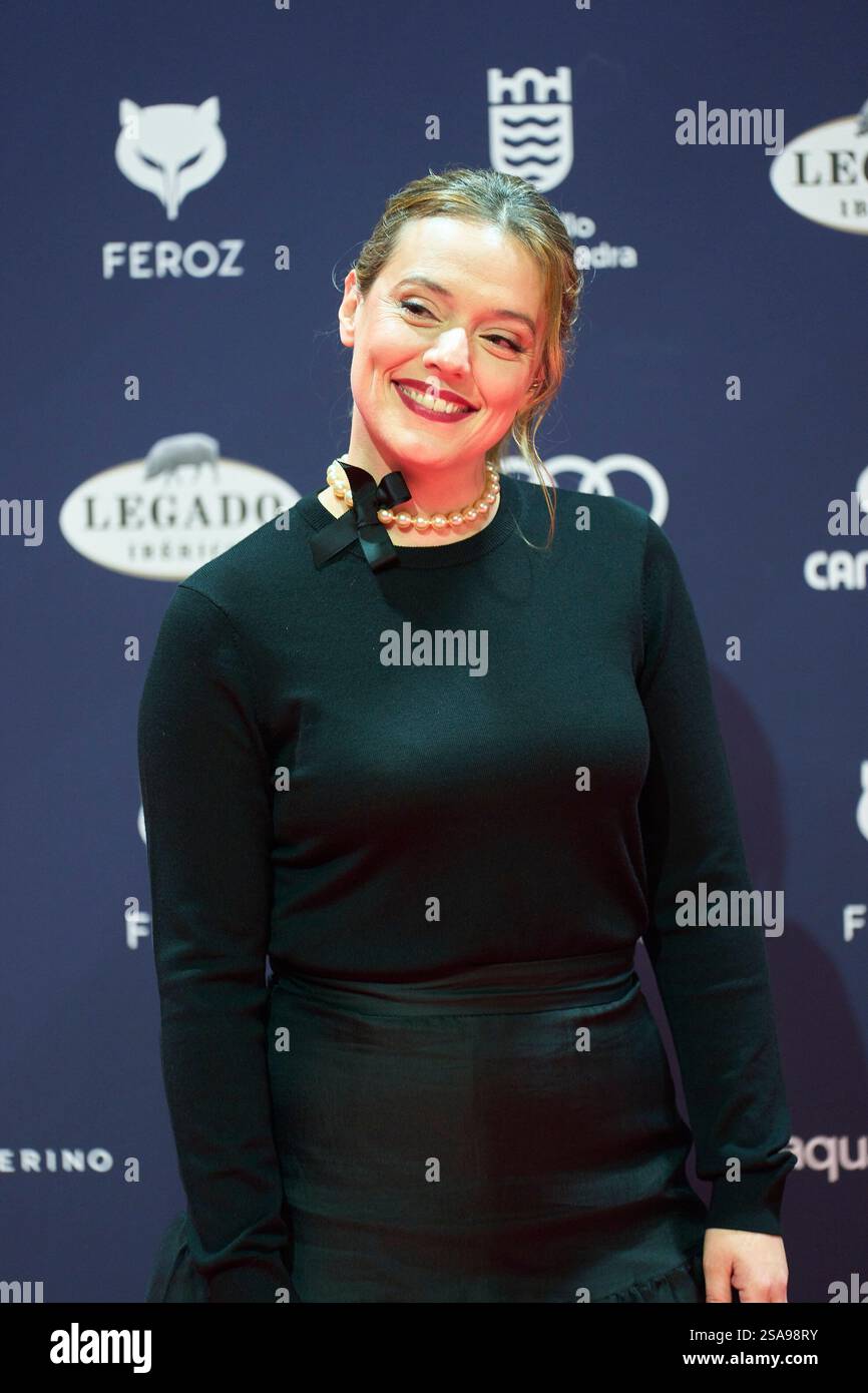 Maria Rodriguez Maria Rodriguez Soto attends 'Feroz Awards' 2025 Red Carpet at Pazo de ...