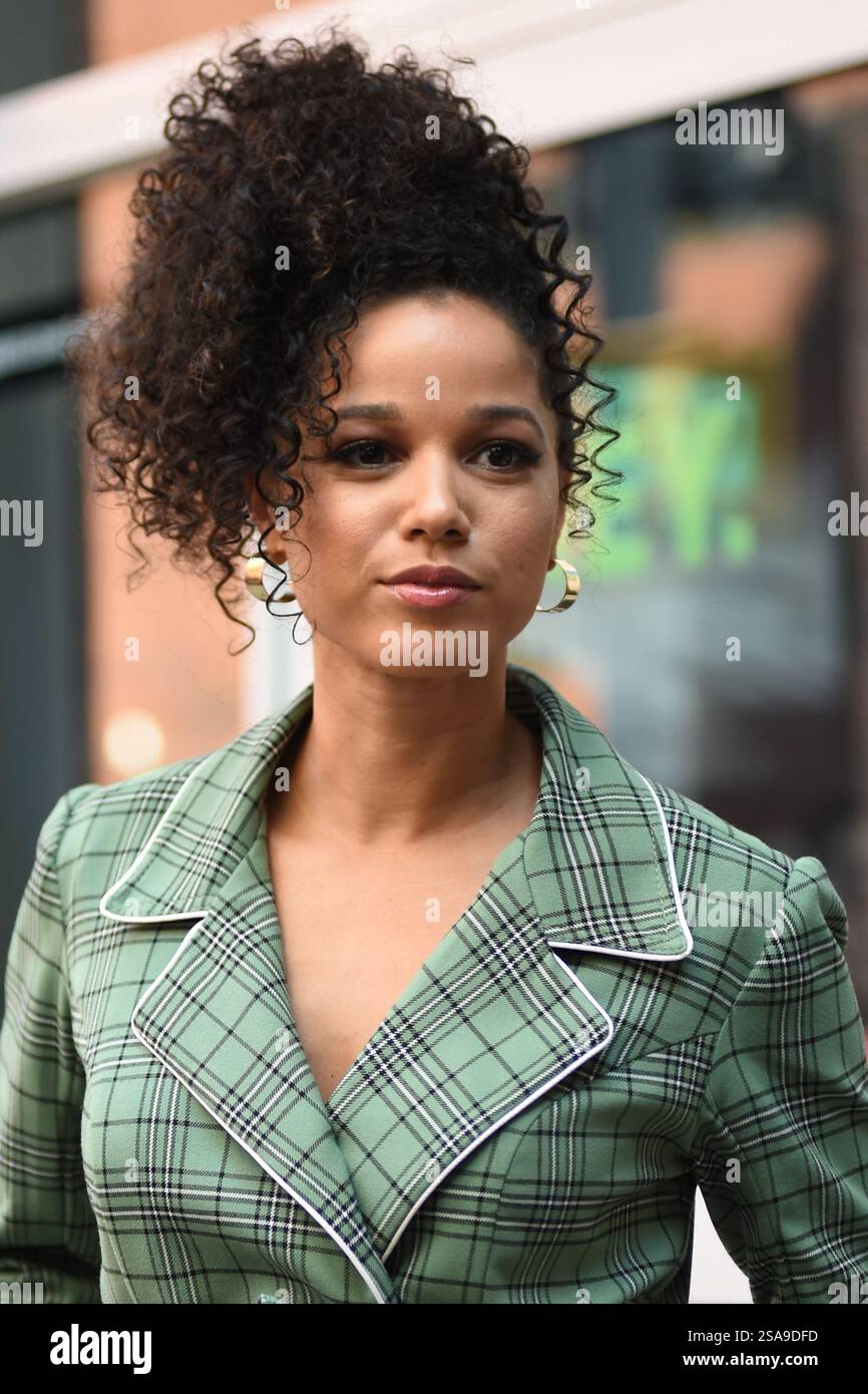 Alisha Wainwright at Build Speaker Series on October 2, 2019 in New