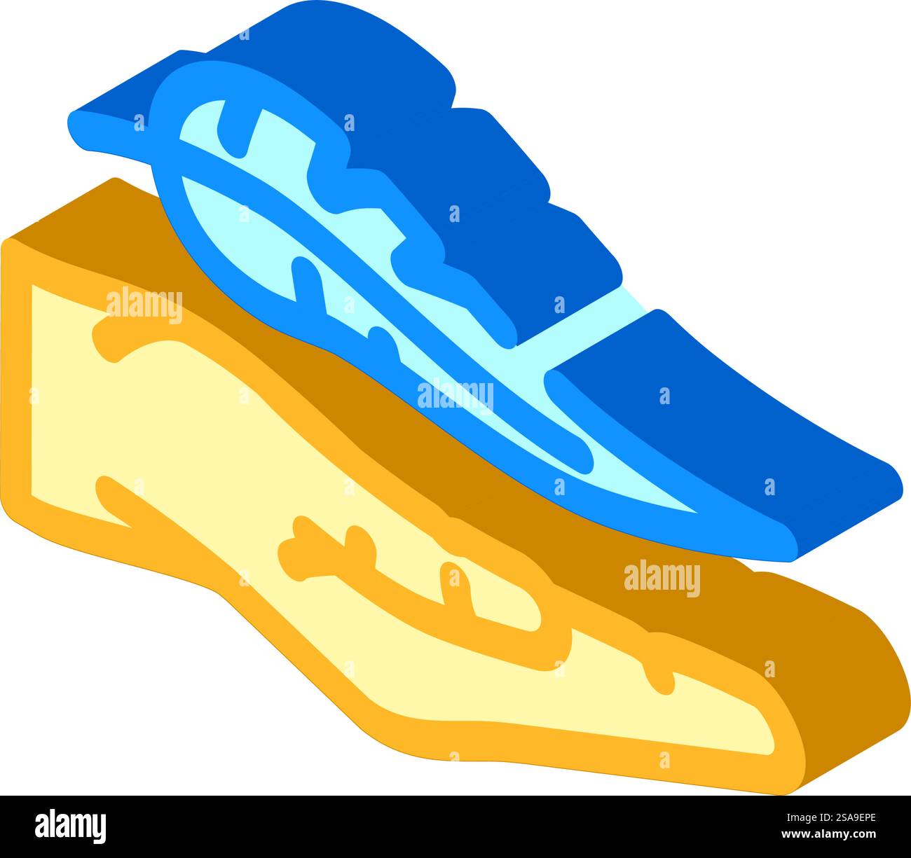 lightweight product label caution isometric icon vector. lightweight ...