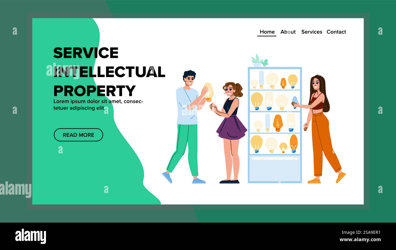 Copyright service intellectual property vector invention protection hi ...