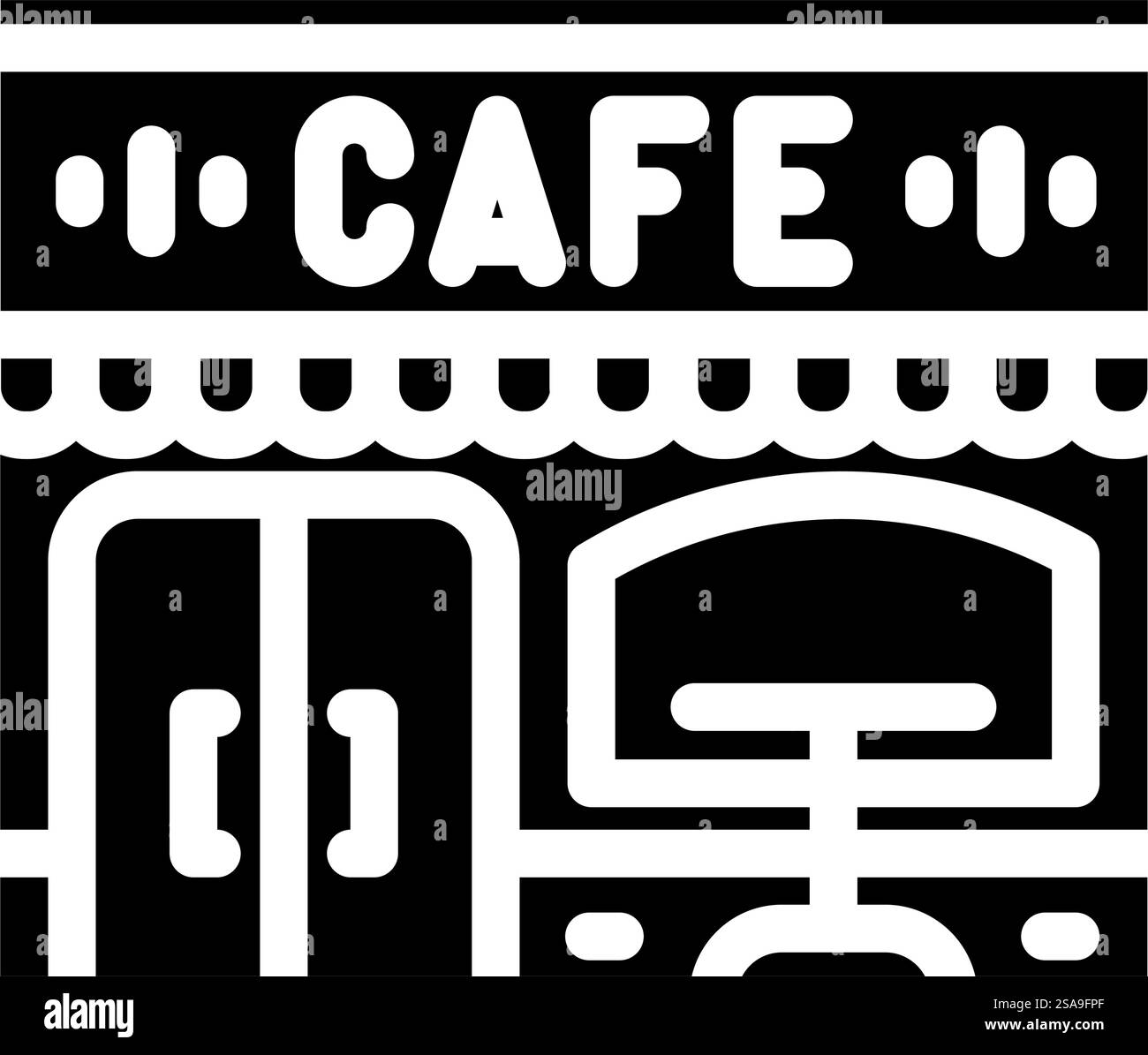 Sidewalk restaurant in rome Black and White Stock Photos & Images - Alamy