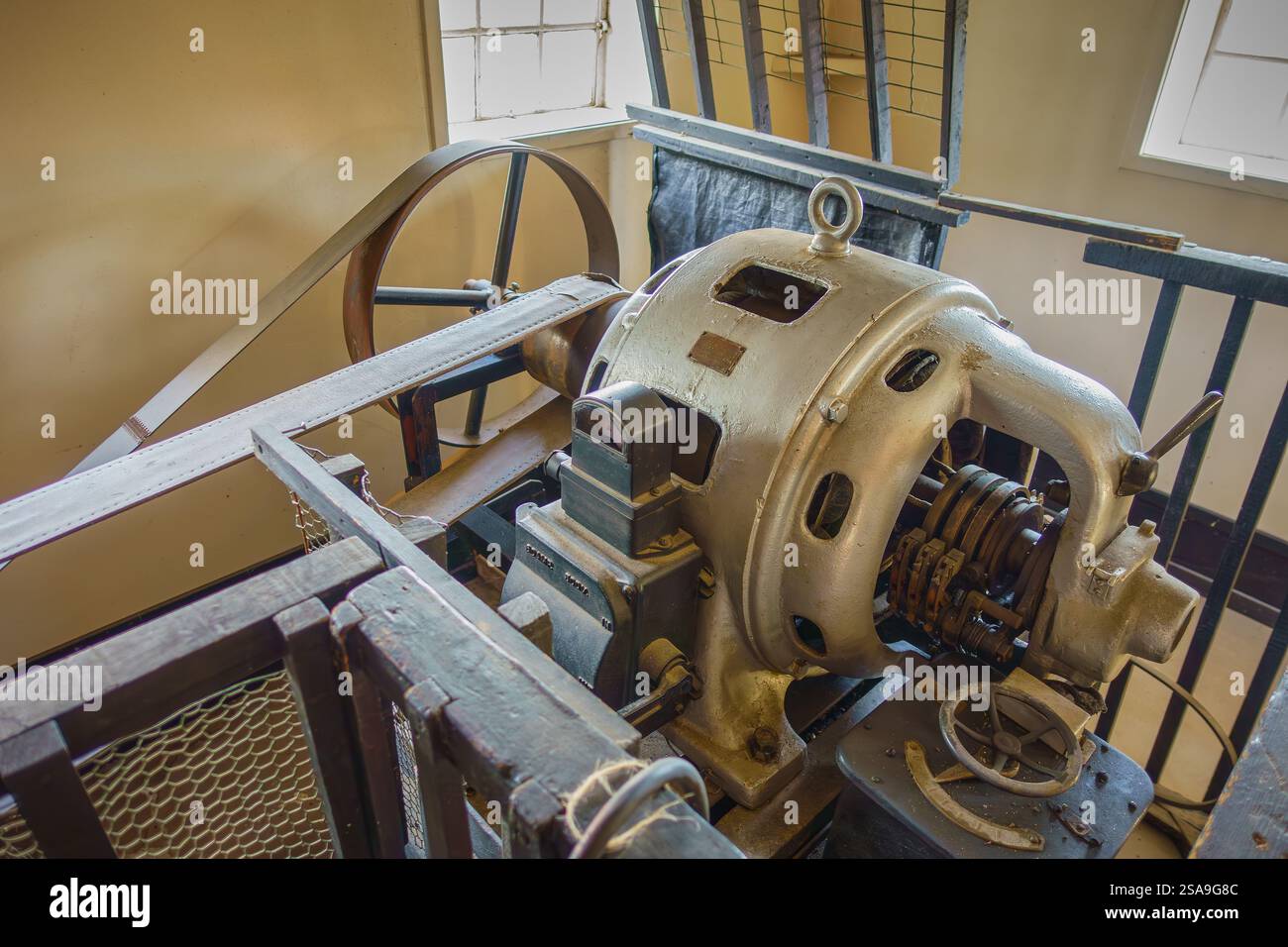 March 12, 2022 - Emmercompascuum, Netherlands: A historic electric ...