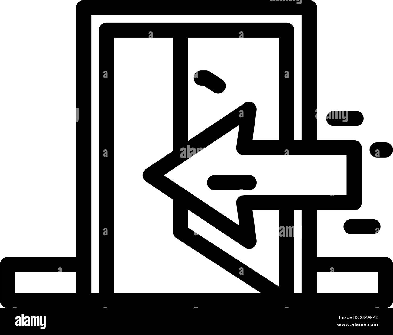 indoor use only product label caution line icon vector. indoor use only ...