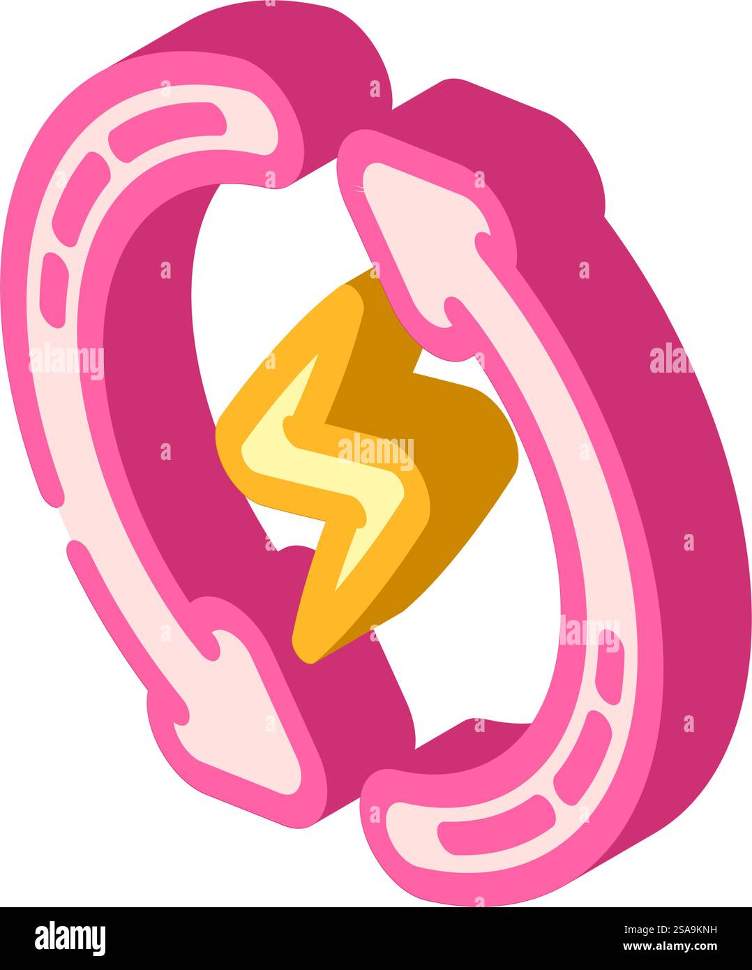 auto reset product label caution isometric icon vector. auto reset ...