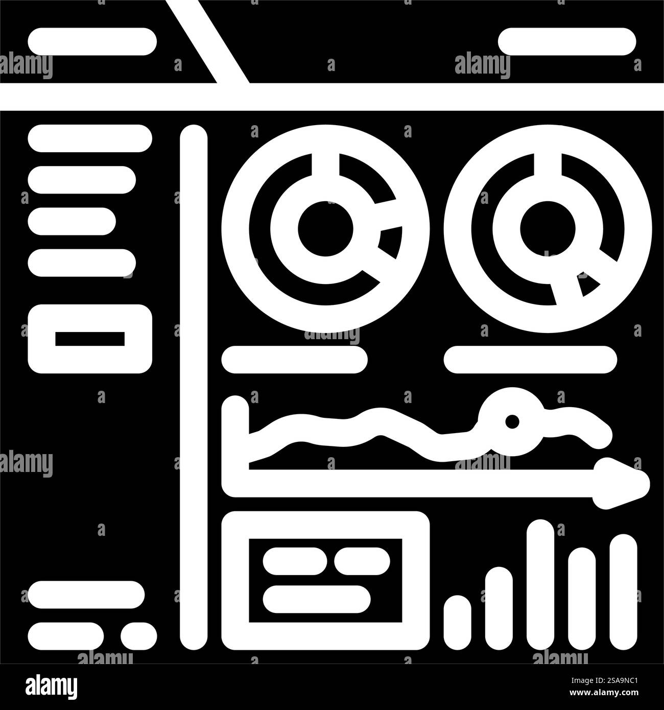 customer relationship management glyph icon vector. customer ...