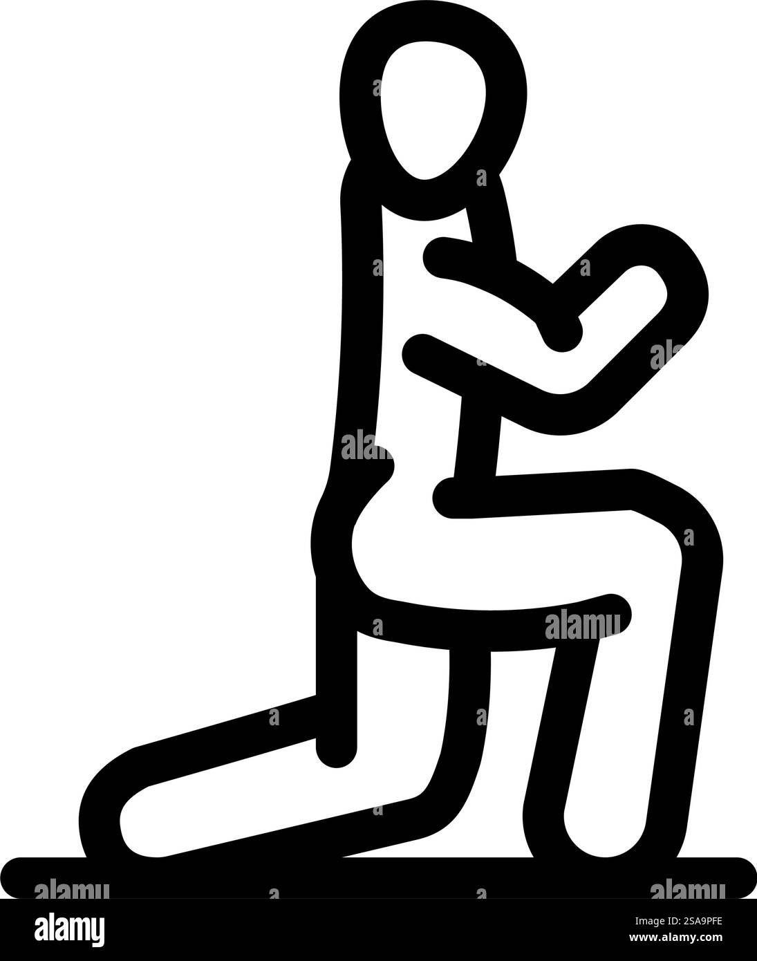 tricep dips fitness exercise arm line icon vector. tricep dips fitness ...
