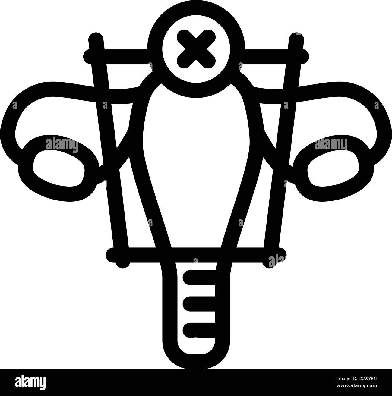 Hysterectomy procedure Stock Vector Images - Alamy